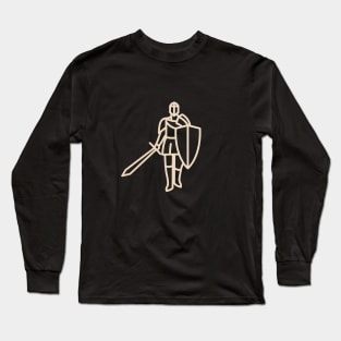 simple knight Long Sleeve T-Shirt